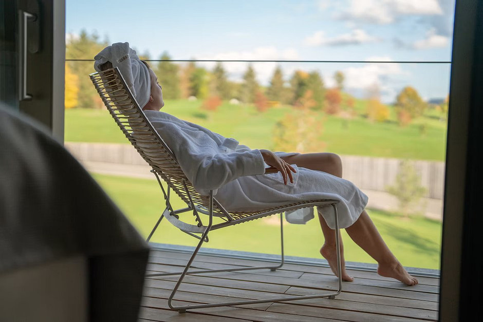 Woman Relaxing in Her Robe on a Rest Day | BioFit St. Louis